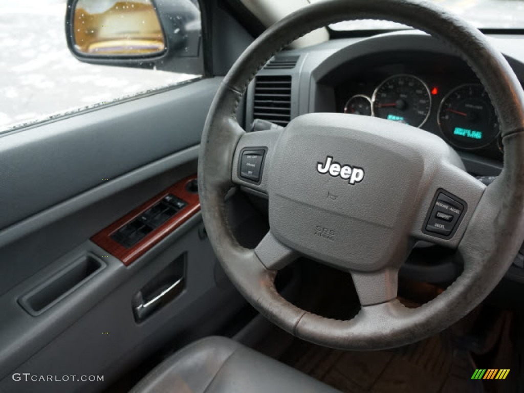 2005 Grand Cherokee Limited 4x4 - Deep Beryl Green Pearl / Medium Slate Gray photo #14