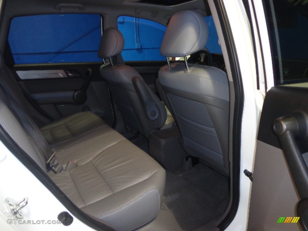2011 CR-V EX-L 4WD - Taffeta White / Black photo #25