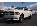Bright White 2012 Dodge Ram 1500 Express Quad Cab 4x4