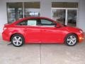 2014 Red Hot Chevrolet Cruze LT  photo #2