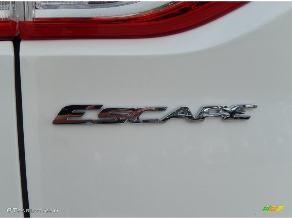 2014 Escape SE 1.6L EcoBoost - White Platinum / Medium Light Stone photo #4