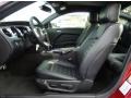 Charcoal Black 2014 Ford Mustang V6 Premium Coupe Interior Color
