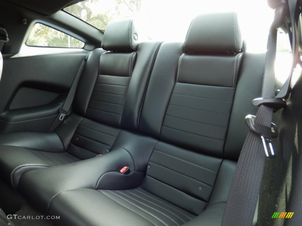 Charcoal Black Interior 2014 Ford Mustang V6 Premium Coupe Photo #89777177