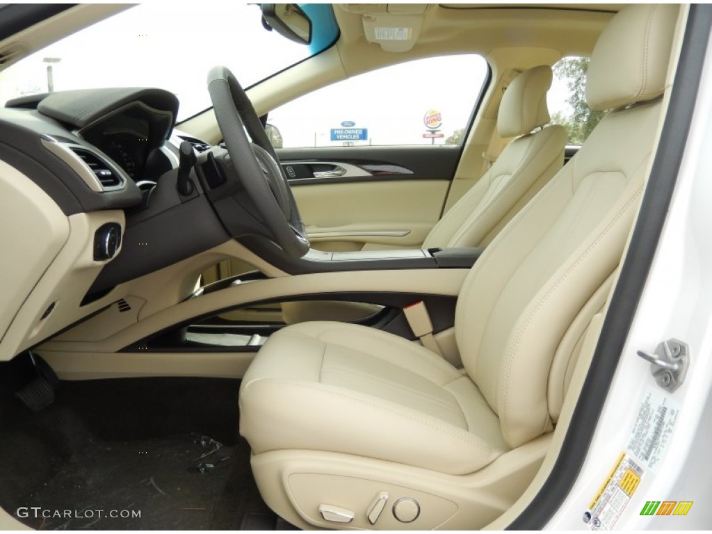 Light Dune Interior 2014 Lincoln MKZ FWD Photo #89778642