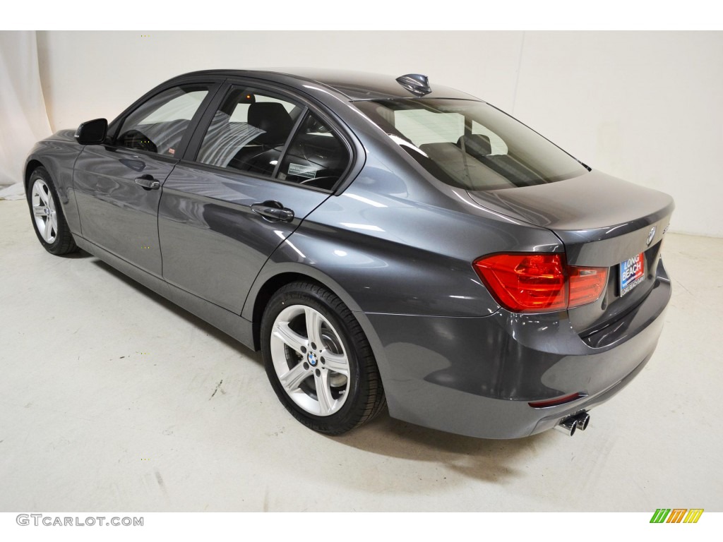 2013 3 Series 328i Sedan - Mineral Grey Metallic / Black photo #6