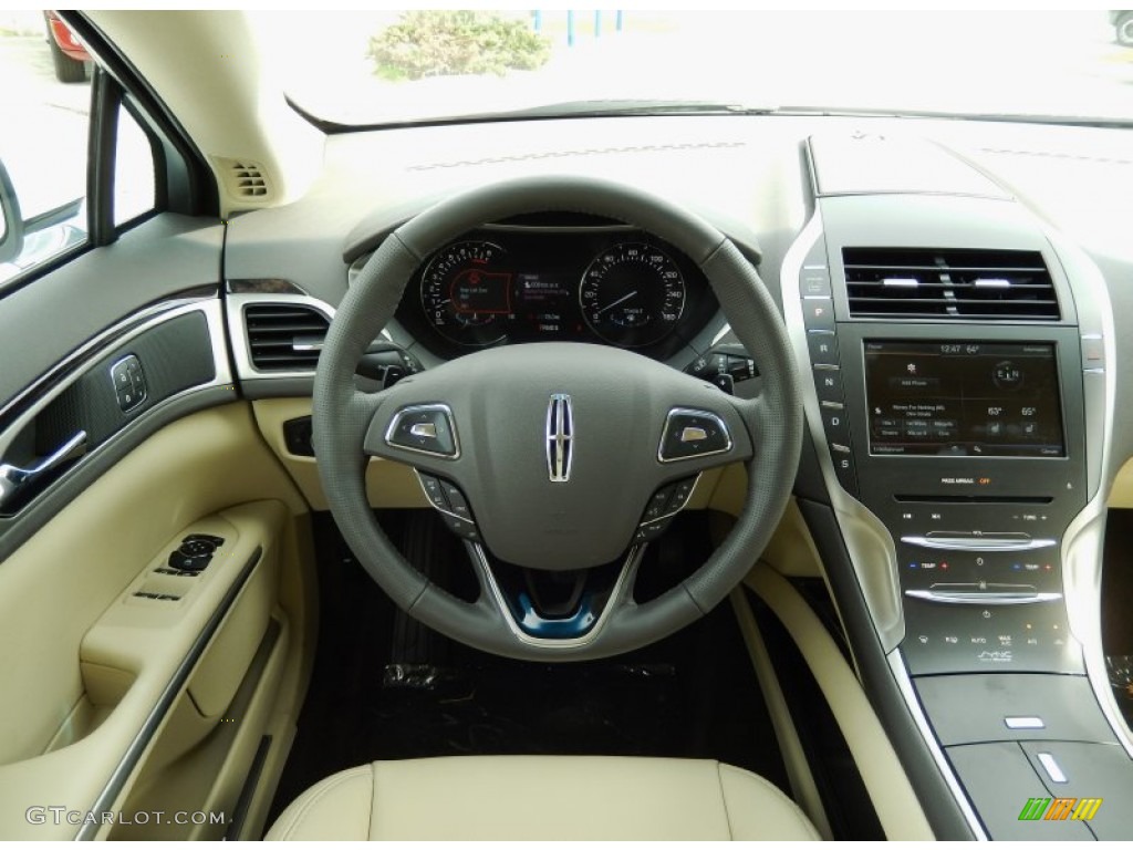 2014 Lincoln MKZ FWD Light Dune Dashboard Photo #89778713