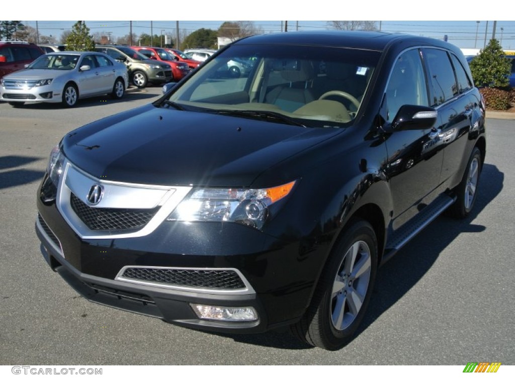 Crystal Black Pearl 2013 Acura MDX SH-AWD Exterior Photo #89778893