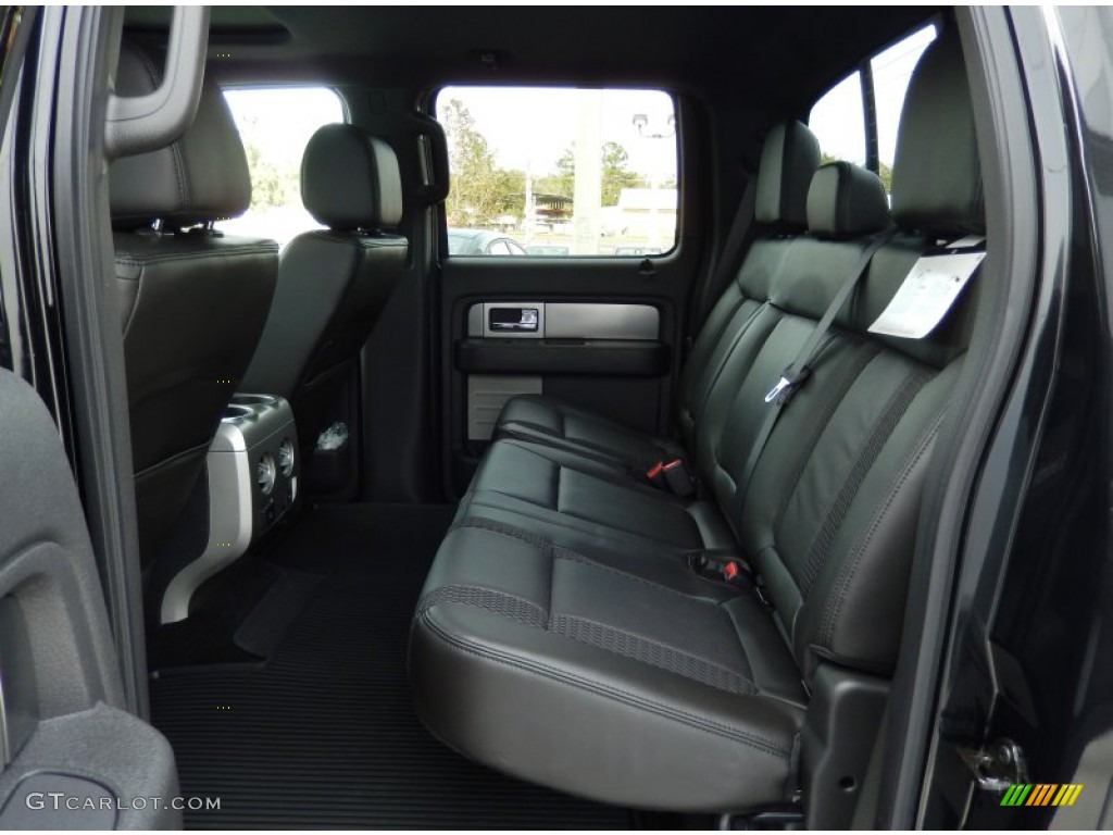 Raptor Black Interior 2014 Ford F150 SVT Raptor SuperCrew 4x4 Photo #89779388