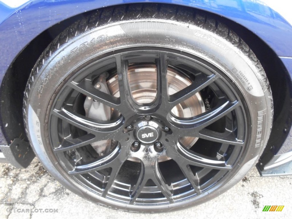 2012 Mustang GT Coupe - Kona Blue Metallic / Charcoal Black photo #7