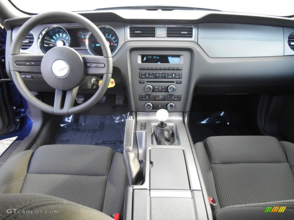 2012 Mustang GT Coupe - Kona Blue Metallic / Charcoal Black photo #9