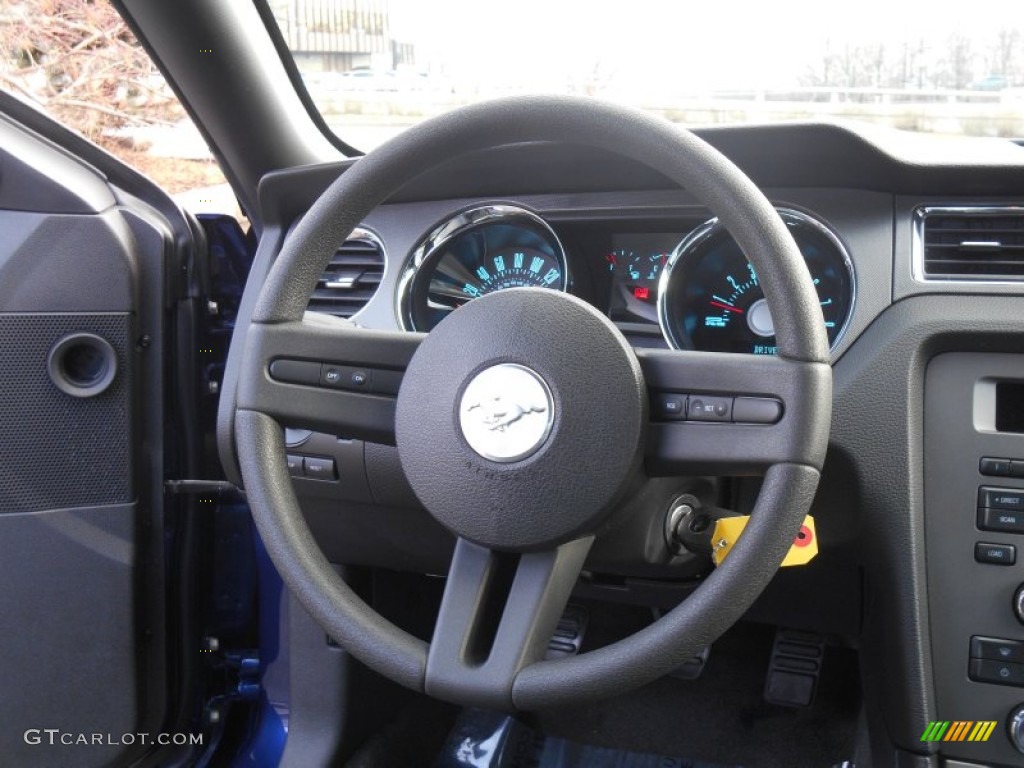 2012 Mustang GT Coupe - Kona Blue Metallic / Charcoal Black photo #12