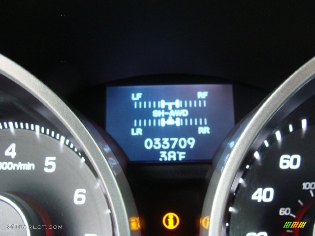 2011 TL 3.7 SH-AWD Technology - Crystal Black Pearl / Umber photo #18