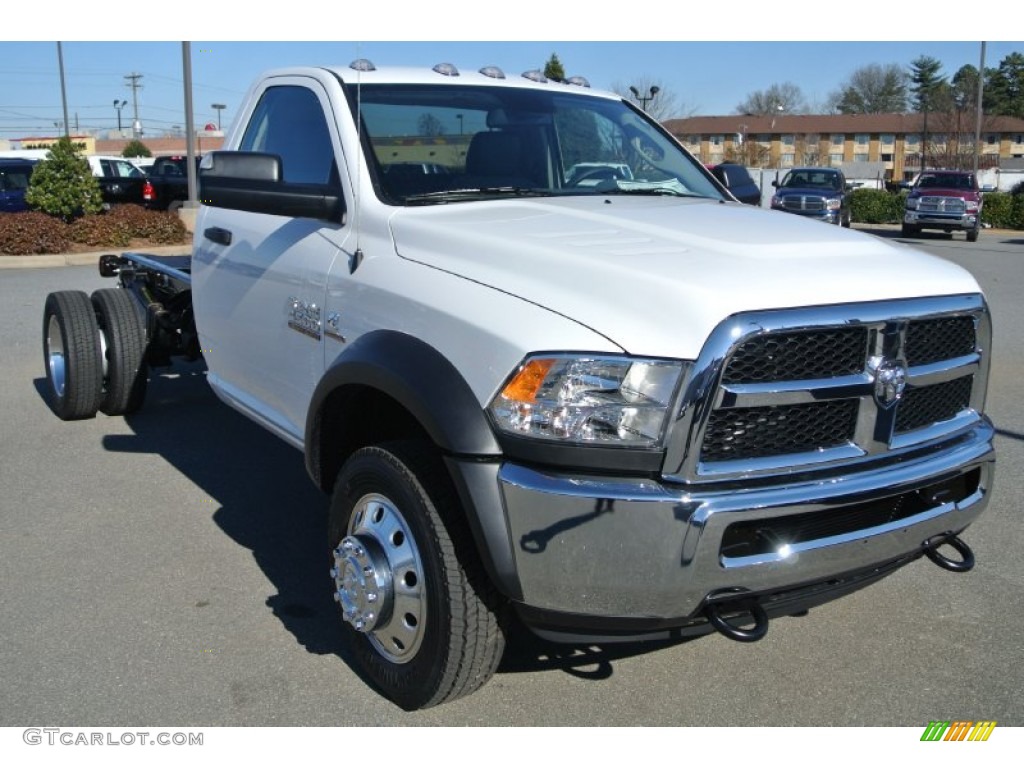 Bright White 2014 Ram 4500 Tradesman Regular Cab Chassis Exterior Photo #89780621