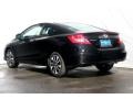 2013 Crystal Black Pearl Honda Civic EX-L Coupe  photo #2