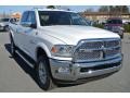Bright White 2014 Ram 2500 Laramie Crew Cab 4x4 Exterior