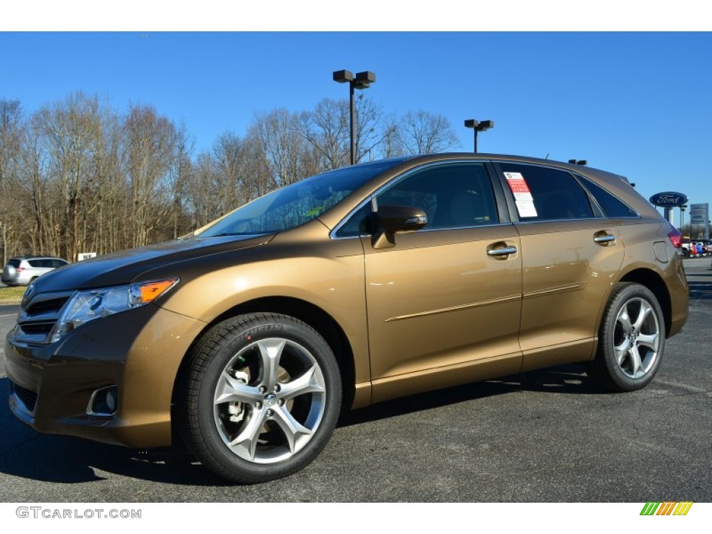 Golden Umber Mica 2014 Toyota Venza XLE Exterior Photo #89782469