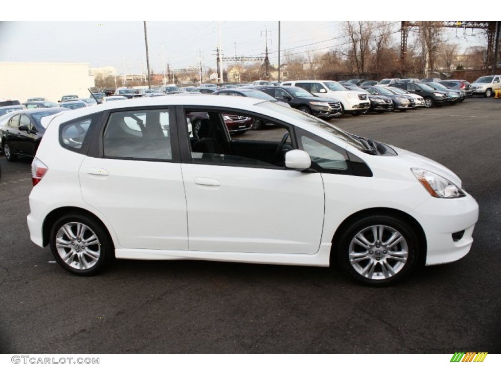 Taffeta White 2010 Honda Fit Sport Exterior Photo #89783888