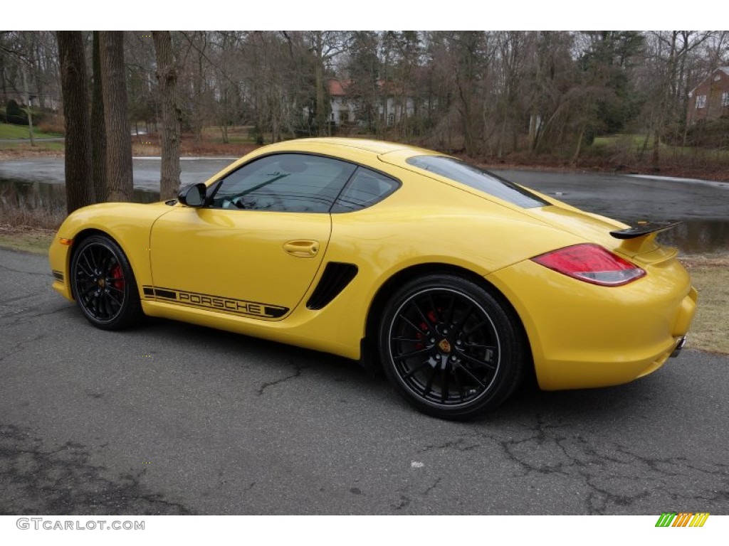Speed Yellow 2012 Porsche Cayman R Exterior Photo #89785091