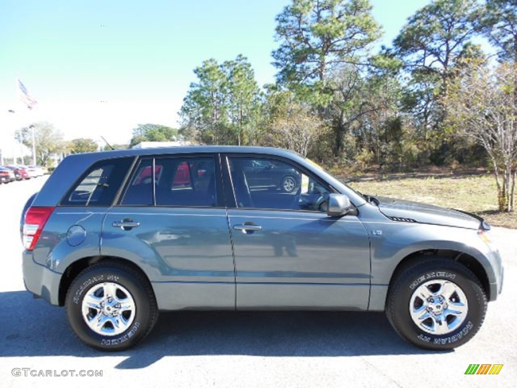 2007 Grand Vitara  - Azure Grey Metallic / Black photo #10