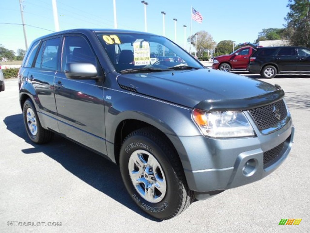 Azure Grey Metallic 2007 Suzuki Grand Vitara Standard Grand Vitara Model Exterior Photo #89787026