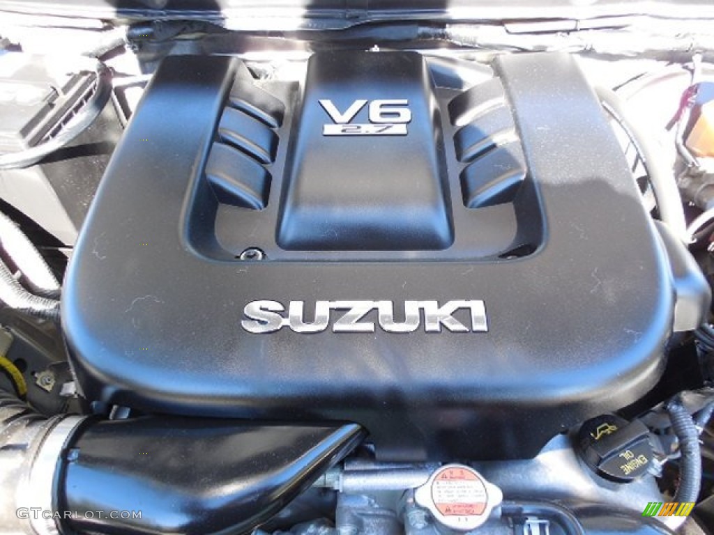 2007 Grand Vitara  - Azure Grey Metallic / Black photo #17