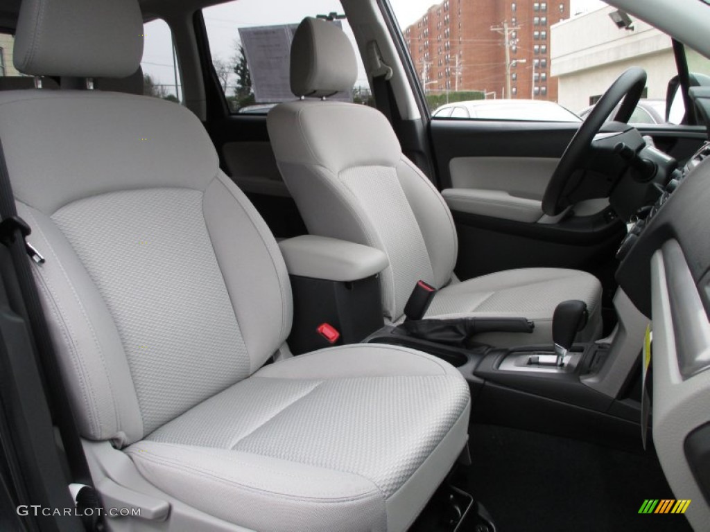 2014 Forester 2.5i Premium - Dark Gray Metallic / Platinum photo #18