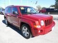 2010 Inferno Red Crystal Pearl Jeep Patriot Sport 4x4  photo #11