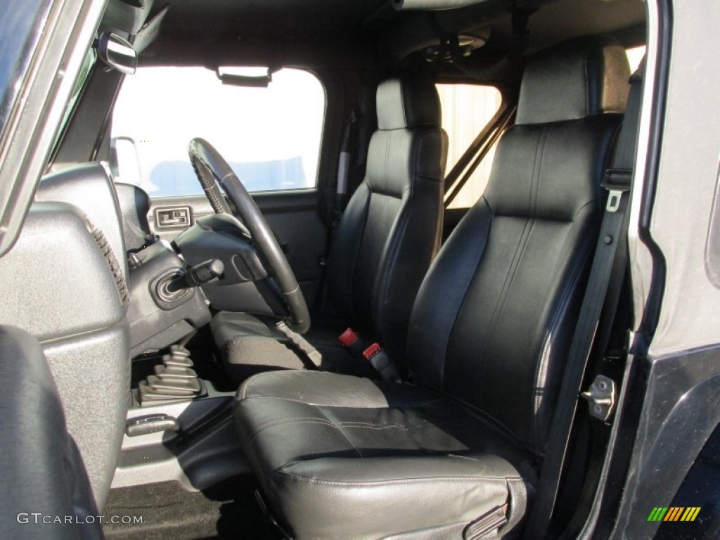 2003 Jeep Wrangler X 4x4 Freedom Edition Front Seat Photo #89787701