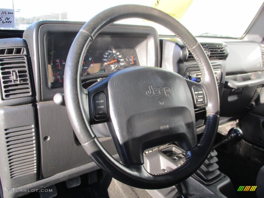 2003 Jeep Wrangler X 4x4 Freedom Edition Steering Wheel Photos