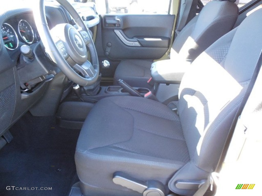 2013 Wrangler Sport 4x4 - Commando Green / Black photo #4