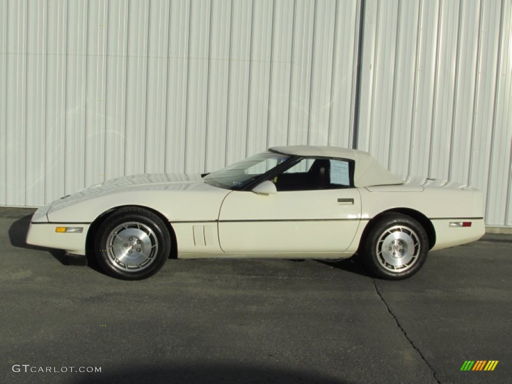 White 1986 Chevrolet Corvette Coupe Exterior Photo #89787921