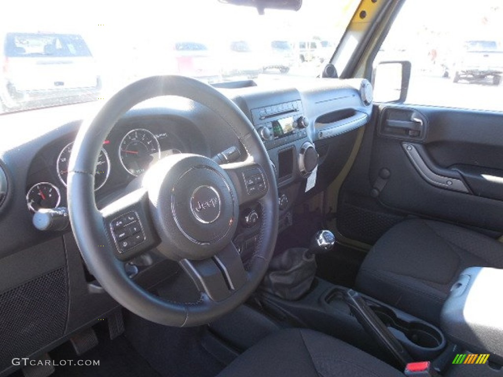2013 Wrangler Sport 4x4 - Commando Green / Black photo #6