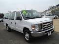 Oxford White - E Series Van E350 XLT Passenger Extended Photo No. 5