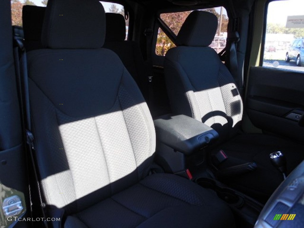 2013 Wrangler Sport 4x4 - Commando Green / Black photo #12