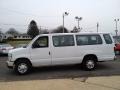 Oxford White - E Series Van E350 XLT Passenger Extended Photo No. 14