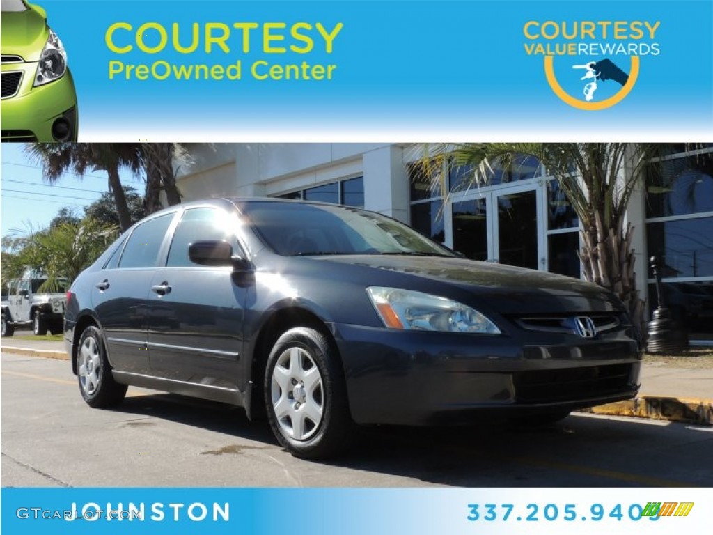 2005 Accord LX Sedan - Graphite Pearl / Gray photo #1