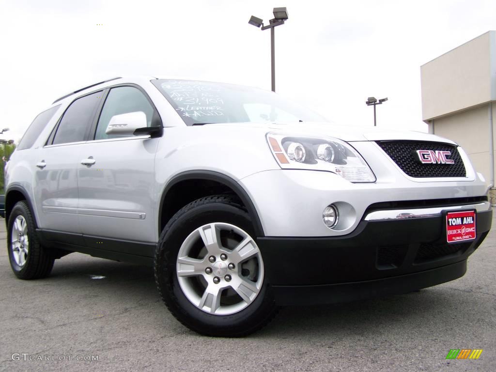 2009 Acadia SLT AWD - Quicksilver Metallic / Ebony photo #1