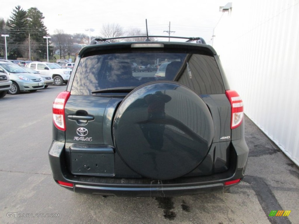 2011 RAV4 I4 4WD - Black Forest Metallic / Ash photo #5