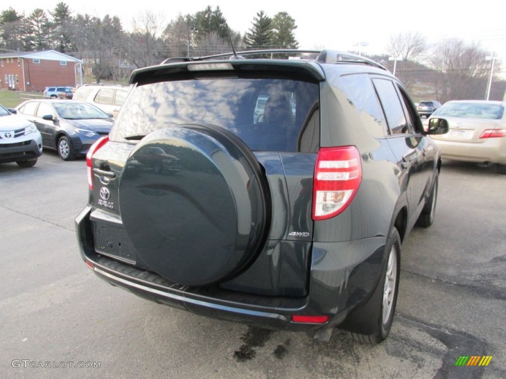 2011 RAV4 I4 4WD - Black Forest Metallic / Ash photo #6