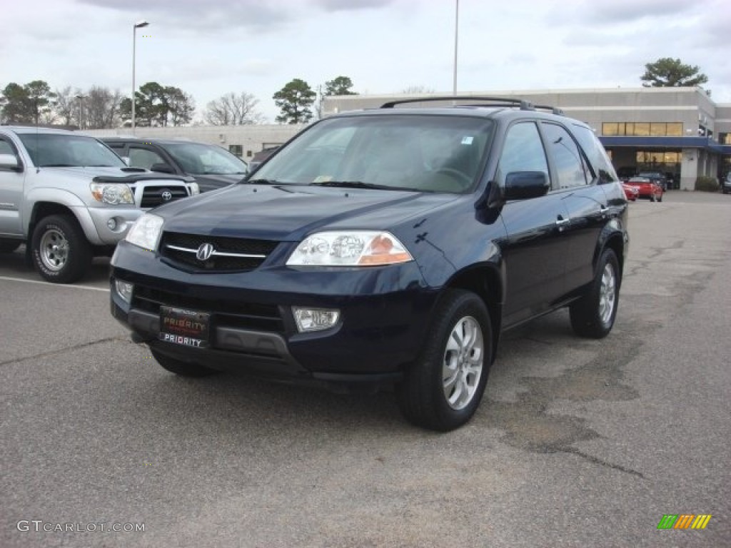 2003 MDX Touring - Midnight Blue Pearl / Saddle photo #1
