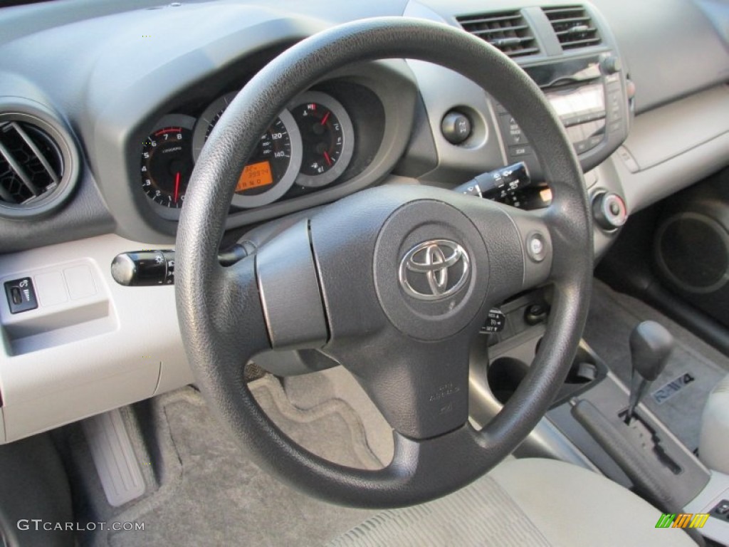2011 RAV4 I4 4WD - Black Forest Metallic / Ash photo #15