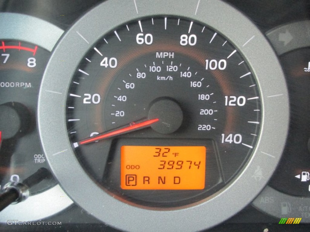 2011 RAV4 I4 4WD - Black Forest Metallic / Ash photo #20