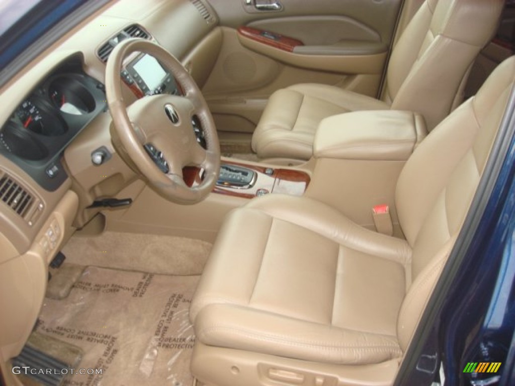 2003 MDX Touring - Midnight Blue Pearl / Saddle photo #12