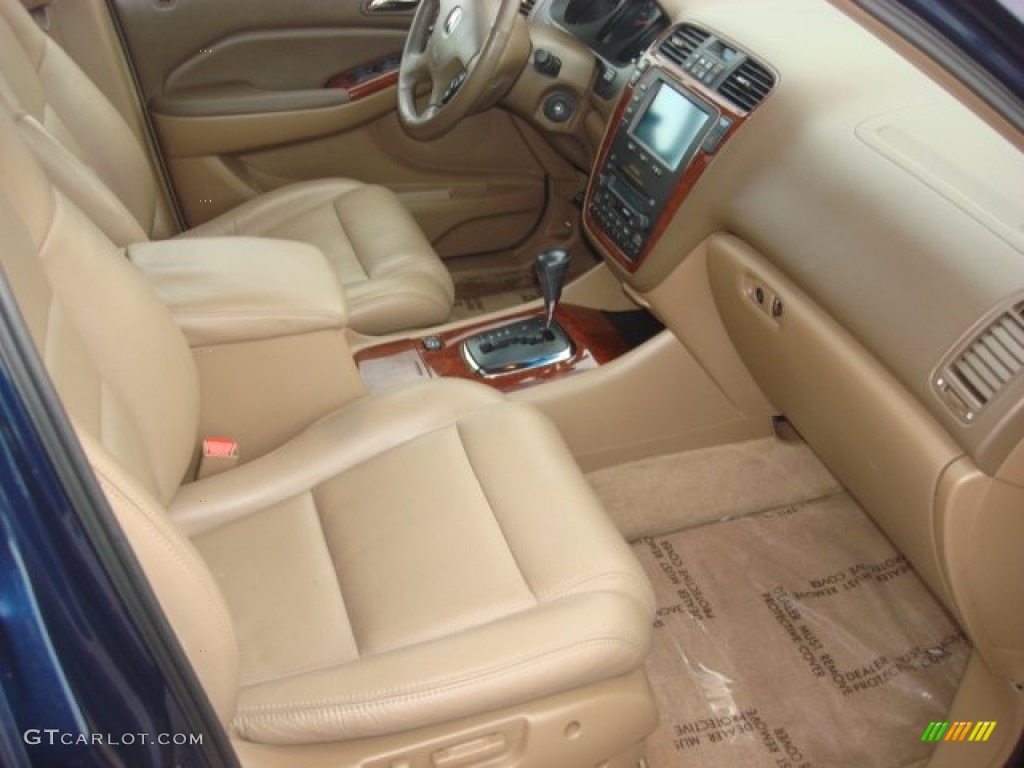 2003 MDX Touring - Midnight Blue Pearl / Saddle photo #15