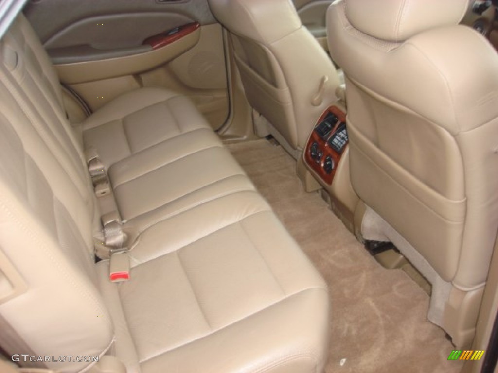 2003 MDX Touring - Midnight Blue Pearl / Saddle photo #16