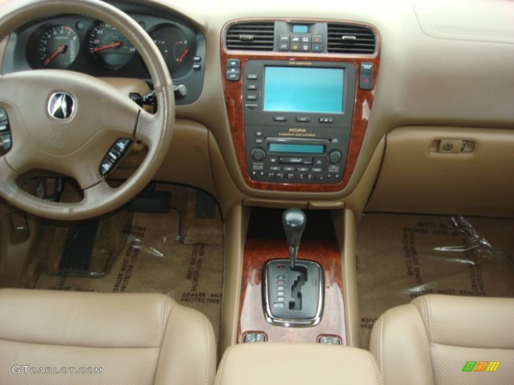 2003 MDX Touring - Midnight Blue Pearl / Saddle photo #17