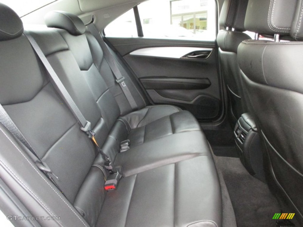 2013 Cadillac ATS 2.5L Luxury Rear Seat Photo #89790625