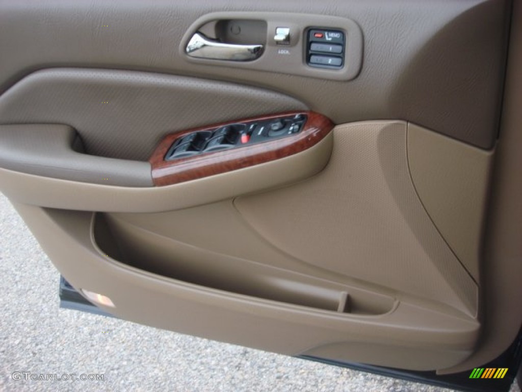 2003 MDX Touring - Midnight Blue Pearl / Saddle photo #19