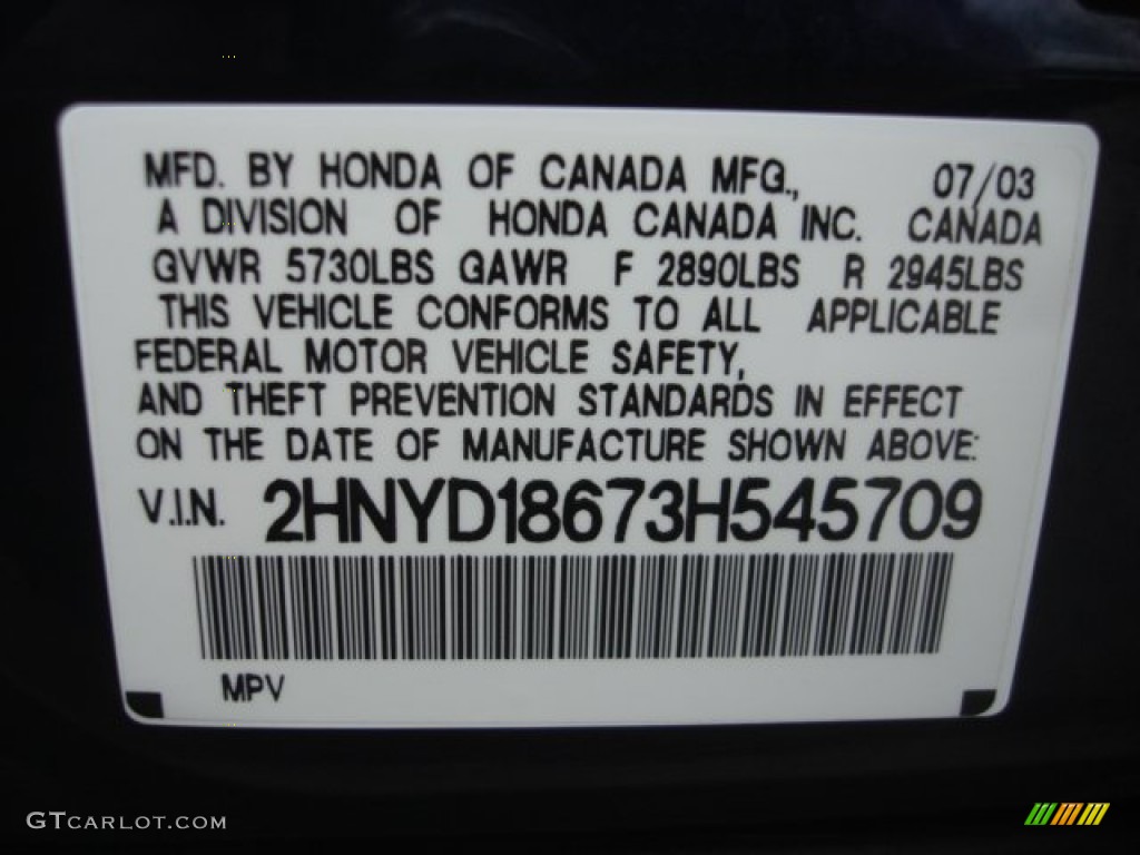 2003 MDX Touring - Midnight Blue Pearl / Saddle photo #31