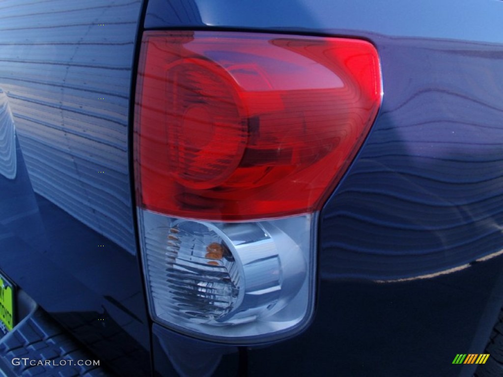 2008 Tundra SR5 Double Cab - Nautical Blue Metallic / Beige photo #20